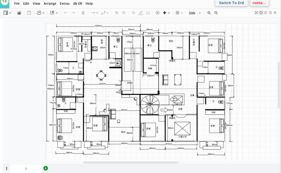 Online Floor Plan Chart